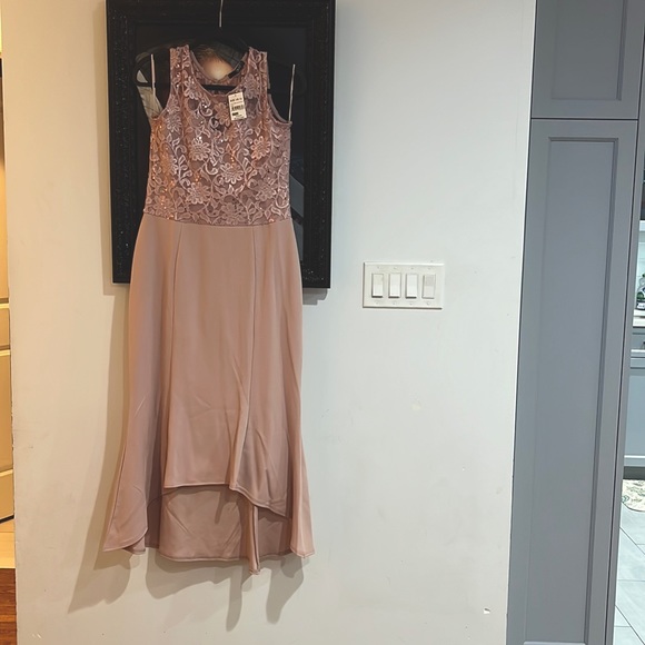 Quiz Dresses & Skirts - Brand New with Tags Quiz Blush Lace Sweetheart Neck